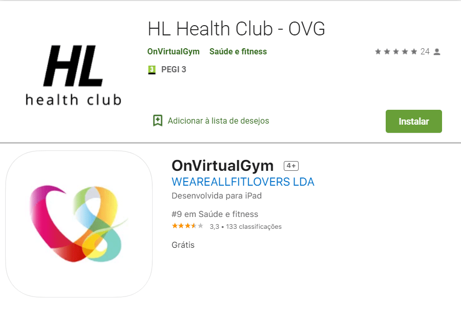 App HL Health Club